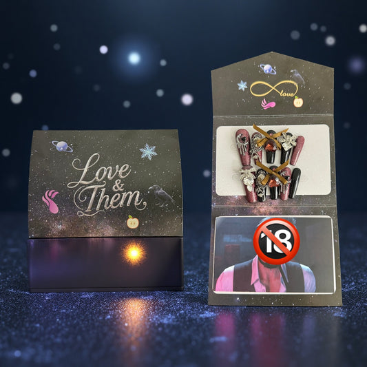 Blind box【Fingertip flutter】Benefits theme Press-On Nails of love&deepspace unboxing service