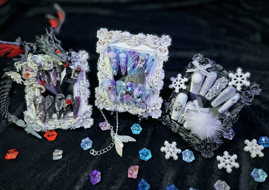 Custom Piece【Immortal Love】 theme Press-On Nails of love&deepspace